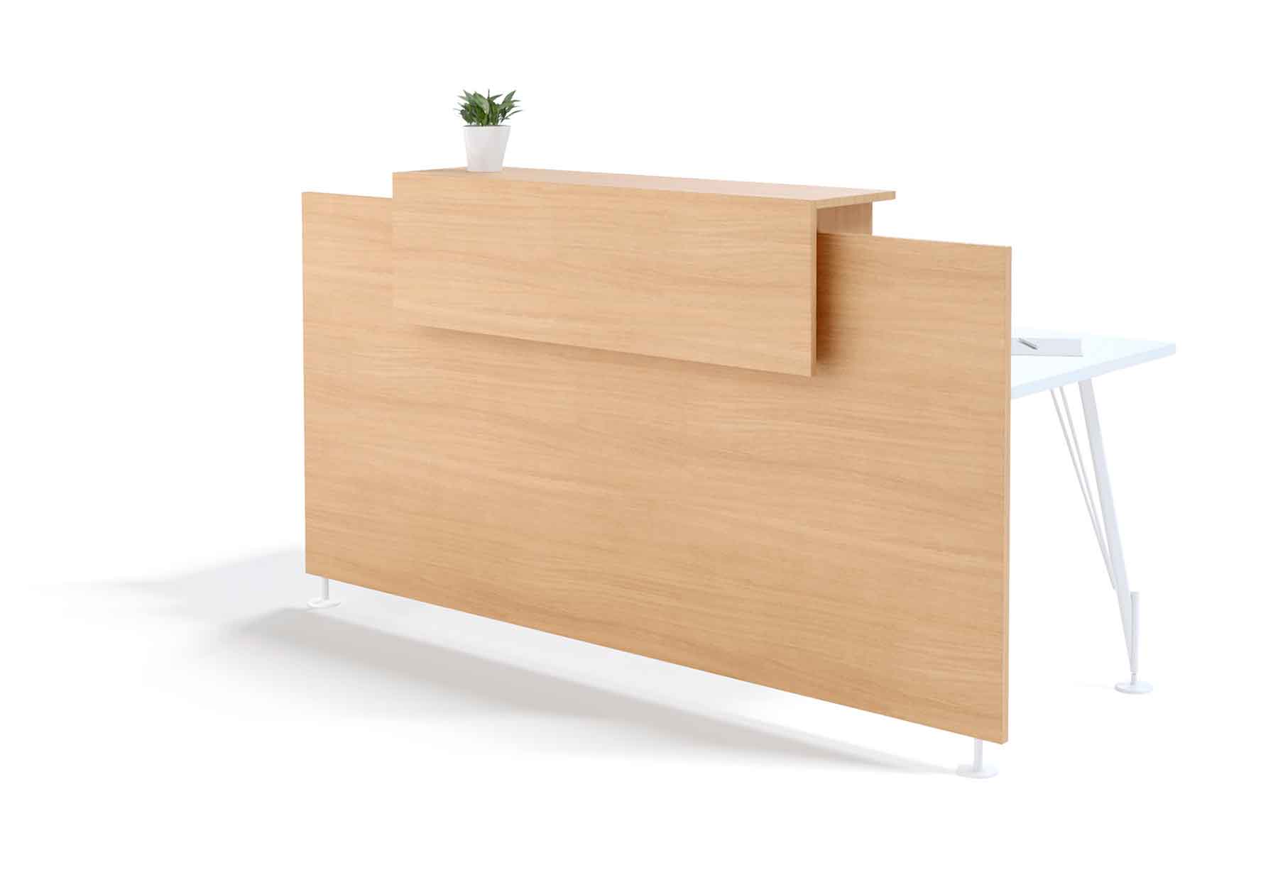 Zonas de recepción y mostradores de oficina