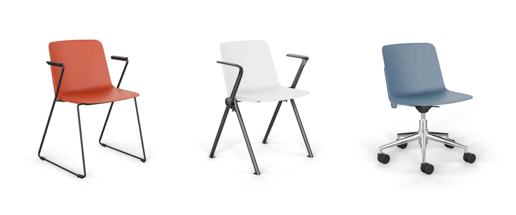 sillas de oficina PLUS ONE de Limobel Inwo