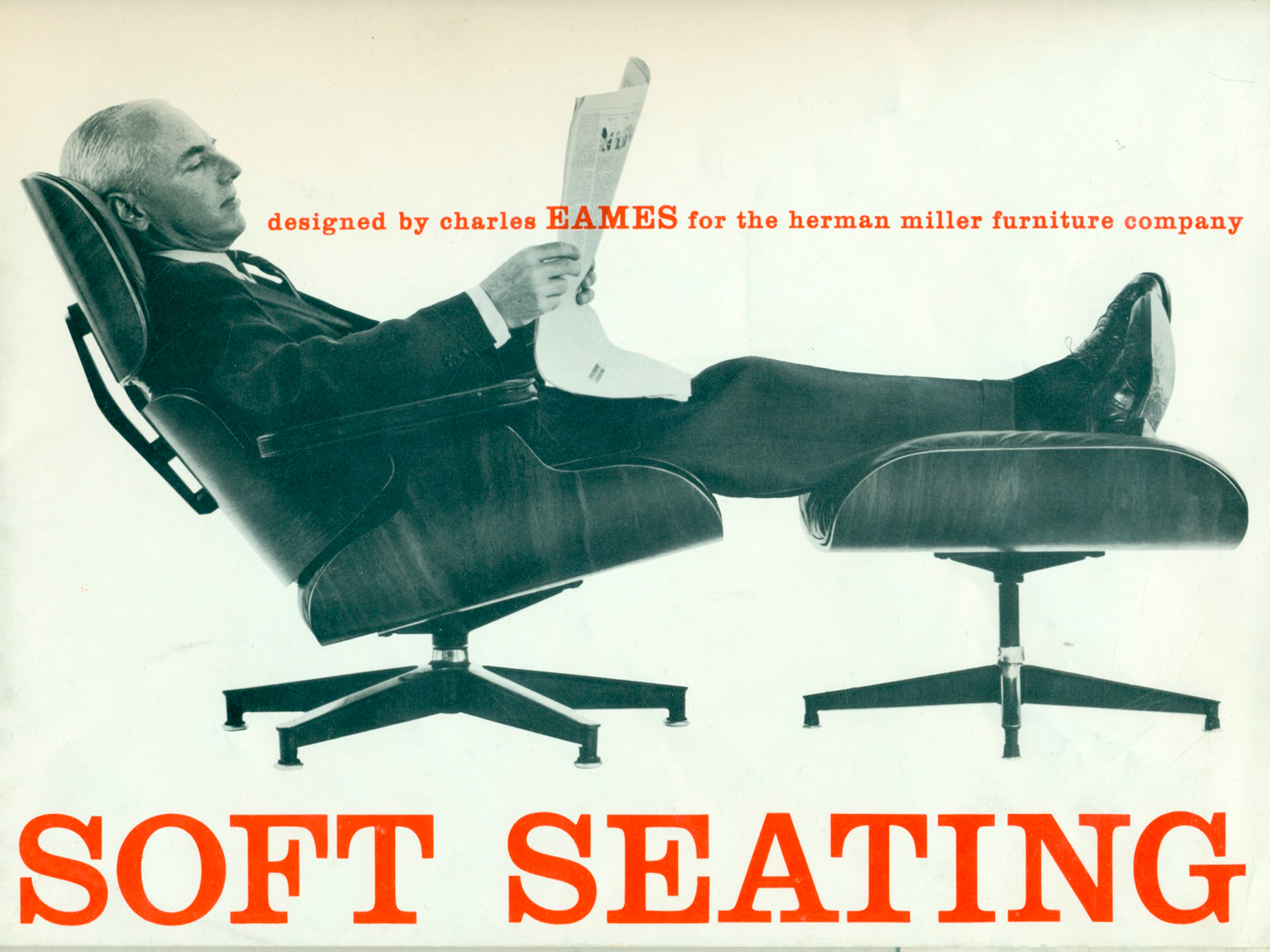 Lounge Chair y otomana Eames