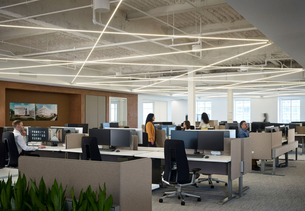 Inteligencia oficial en oficinas
