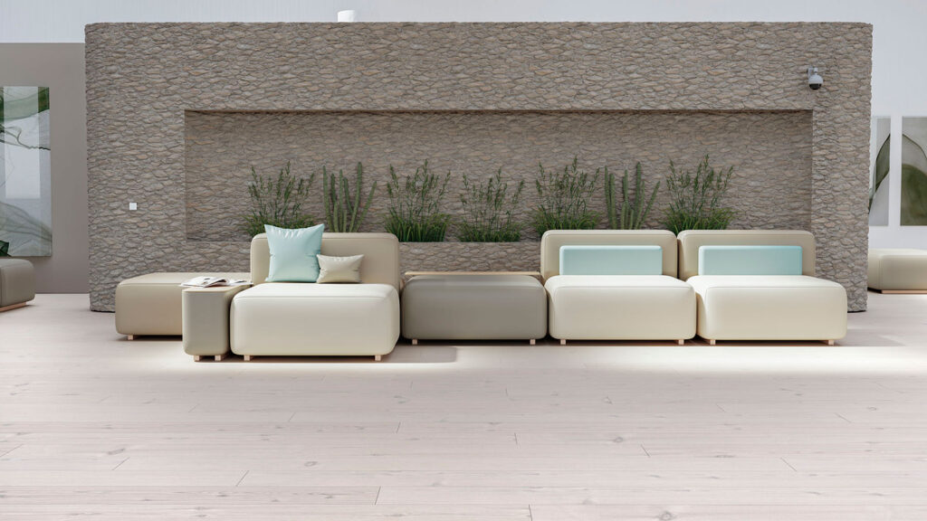 asientos modulares bold