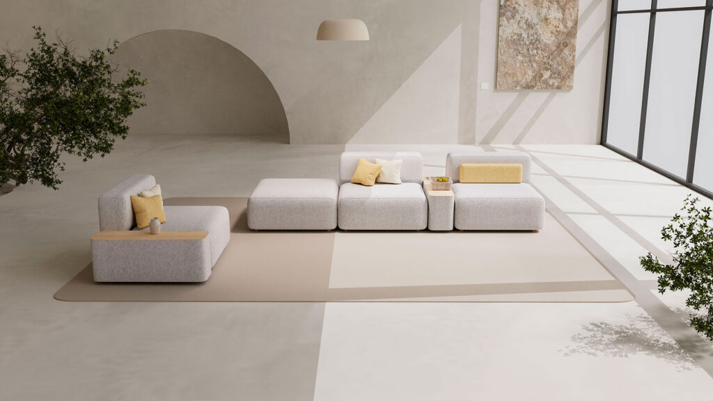 asientos modulares bold