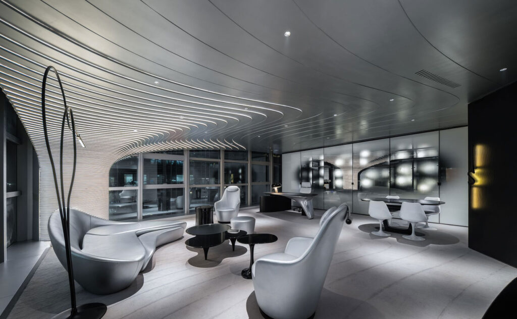 oficinas futurista