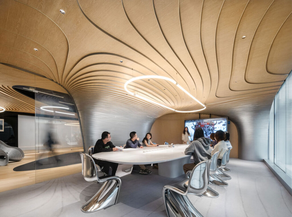oficinas futurista