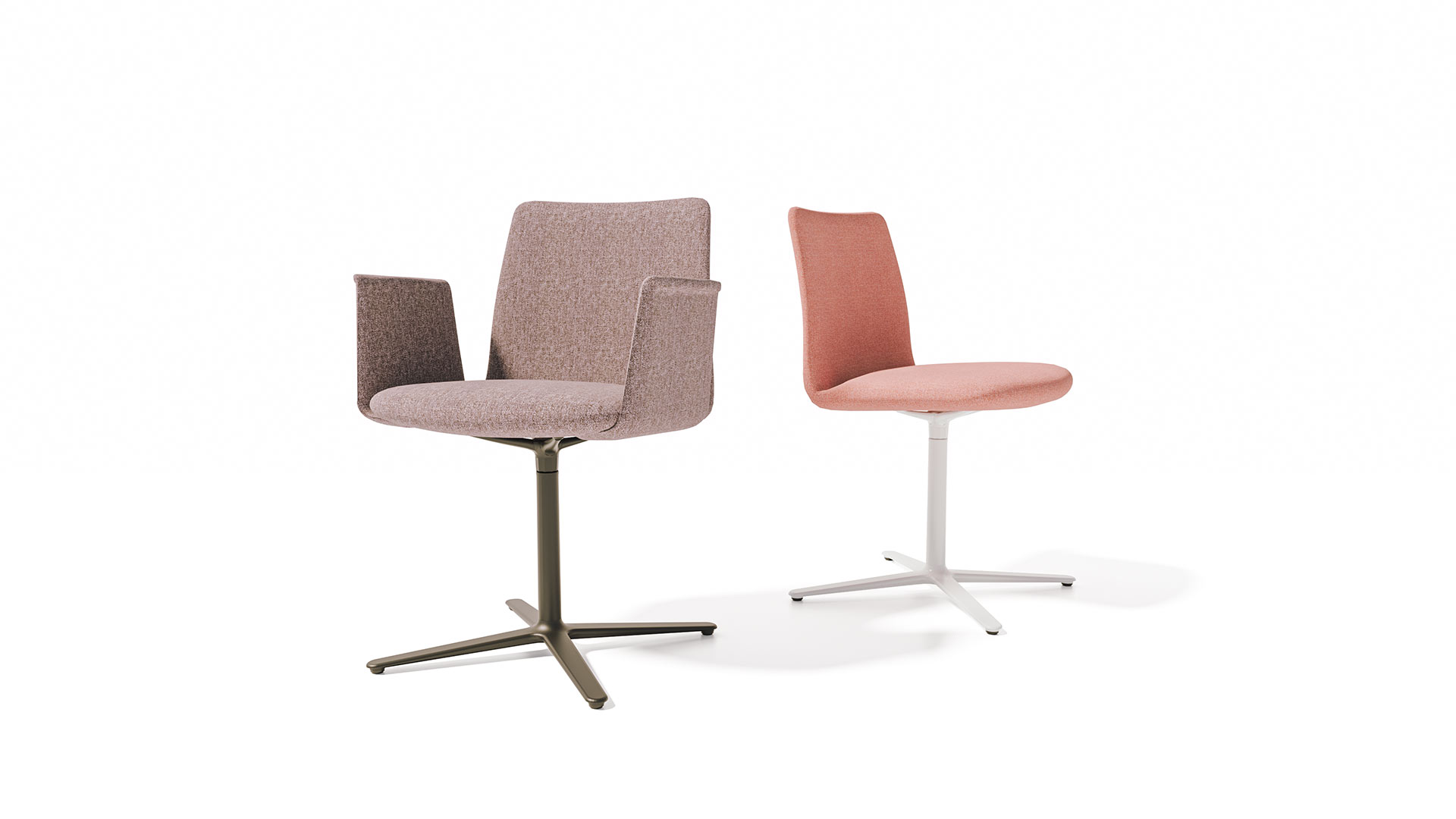 Base plana swivel