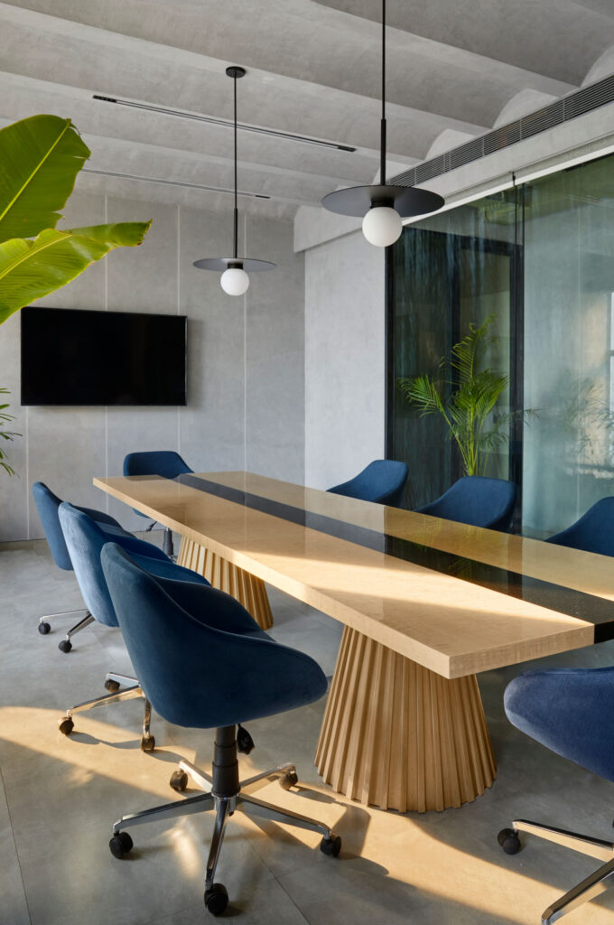 oficinas de hormigón
